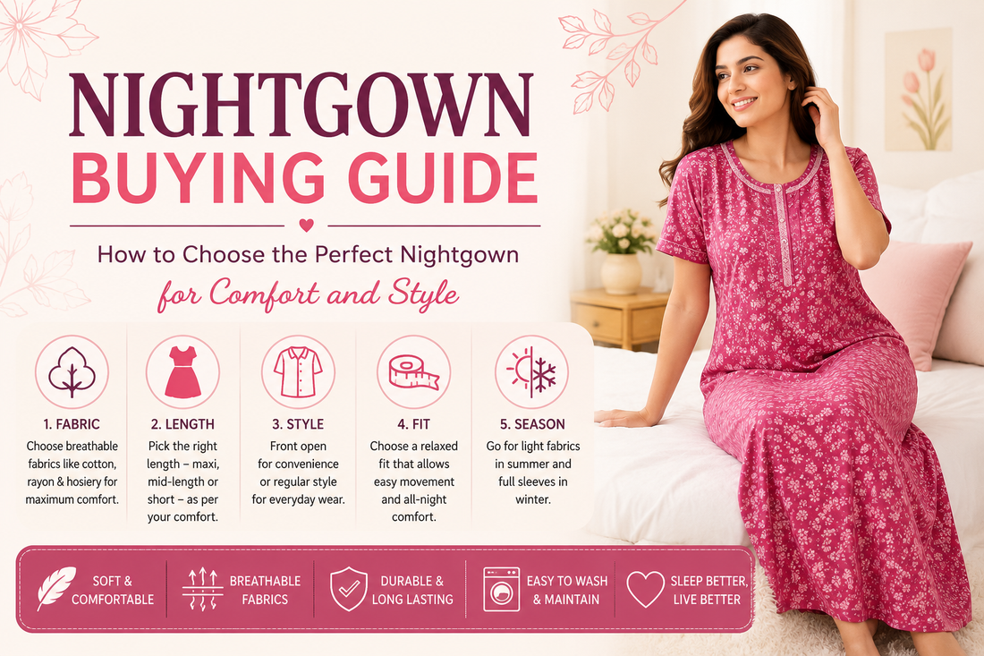 Nightgown Buying Guide: How to Choose the Perfect Nightgown for Comfort and Style