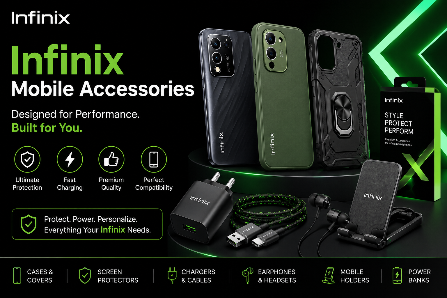 Infinix Mobile Phone Accessories: Complete Protection & Performance for Your Infinix Smartphone