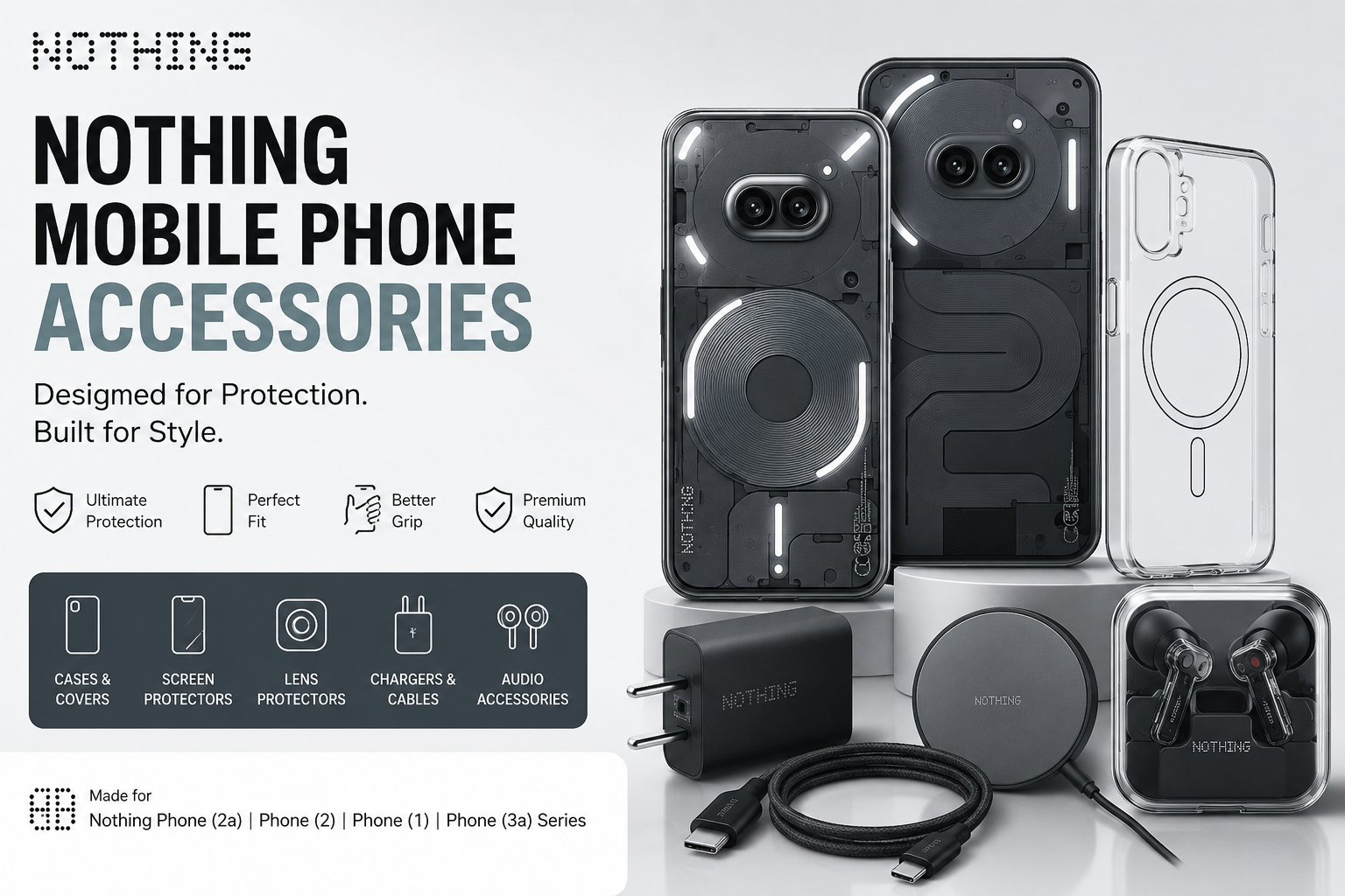 Nothing Mobile Phone Accessories: Premium Protection & Style for Your Nothing Phone