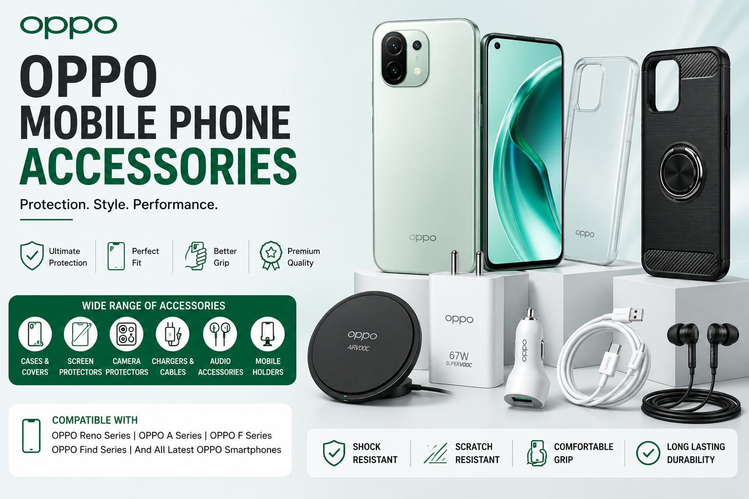 OPPO Mobile Phone Accessories: Premium Protection & Style for Your OPPO Smartphone
