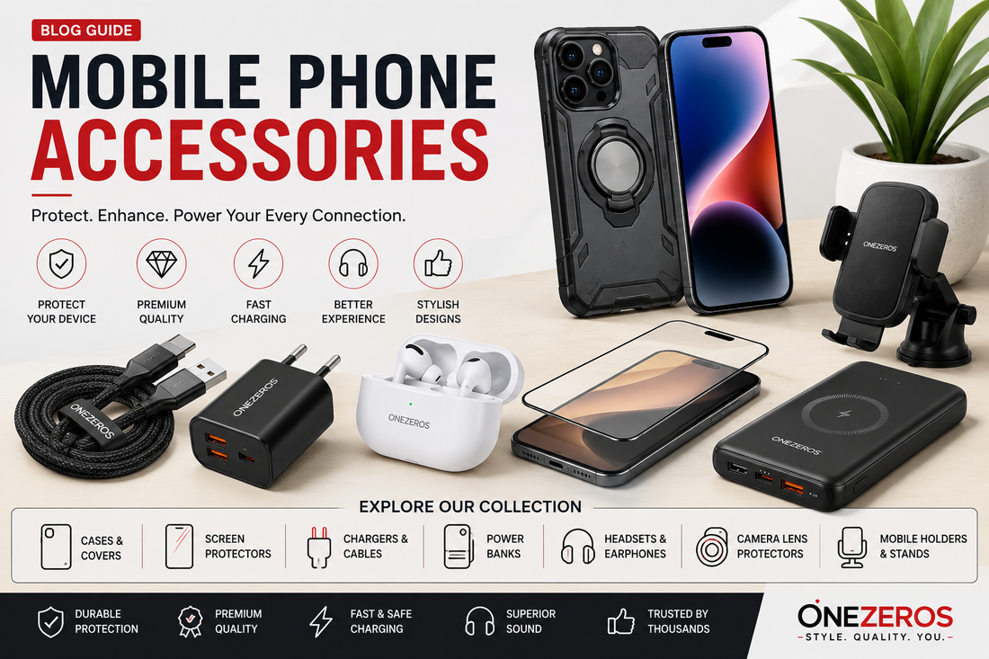 Mobile Phone Accessories: Everything You Need to Protect & Enhance Your Smartphone