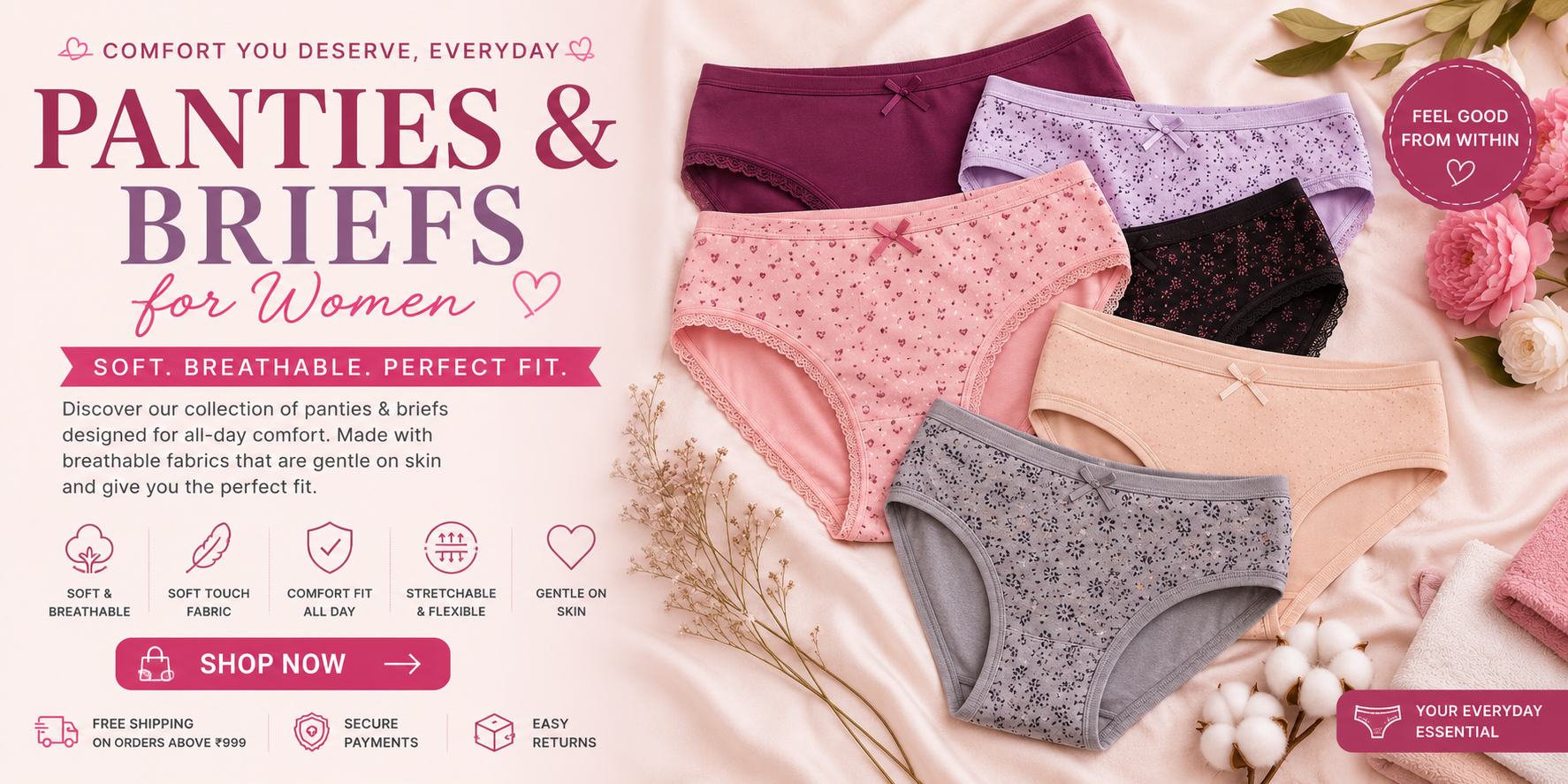 Panties & Briefs for Women