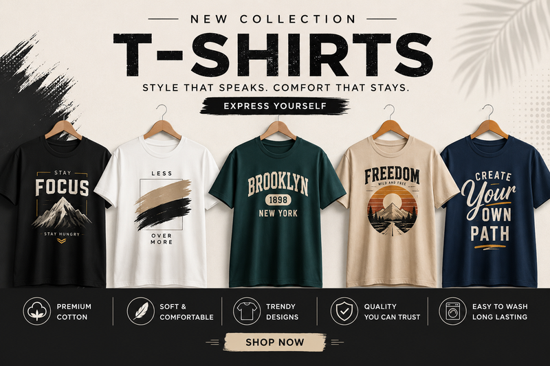 Shirts & T-Shirts for Men