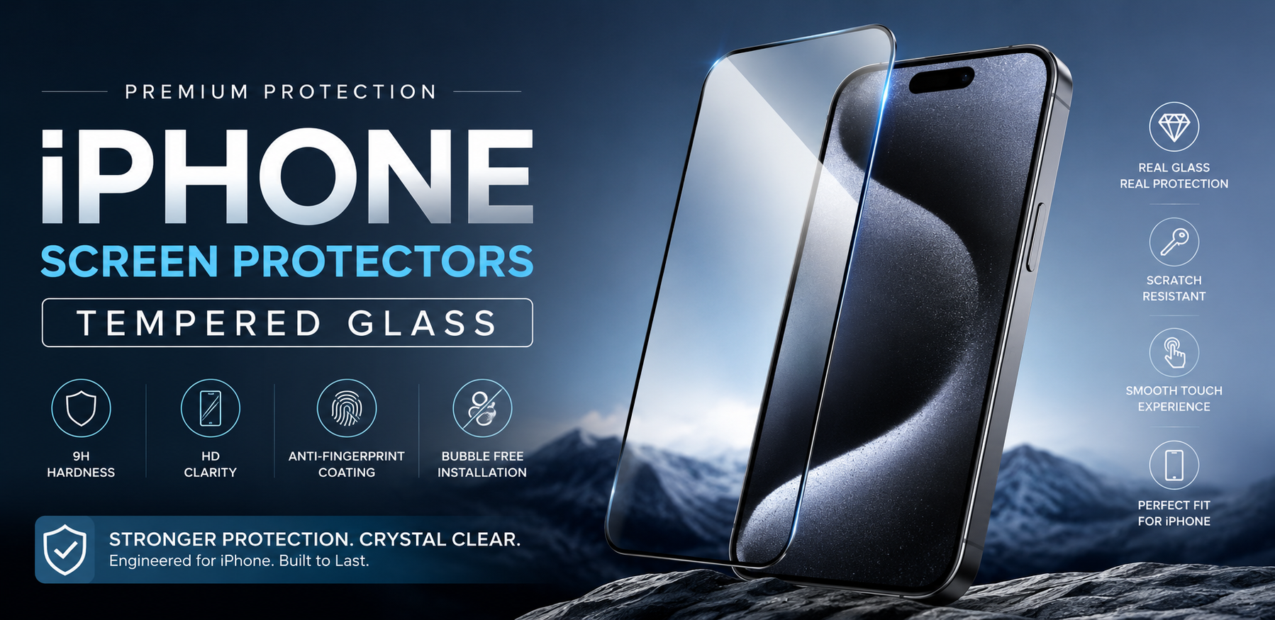 iPhone Screen Protectors & Tempered Glass