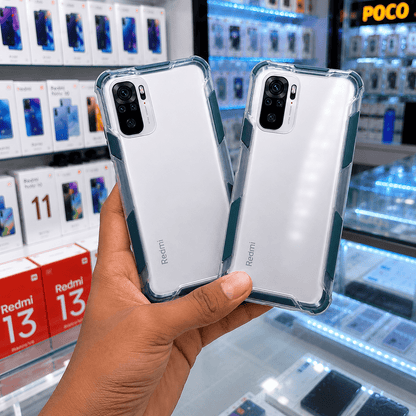 2 in1 Acrylic Transparent Back Cover For Redmi Note 10 Onezeros.in