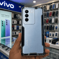2 in1 Acrylic Transparent Back Cover For Vivo V27 Black Onezeros.in