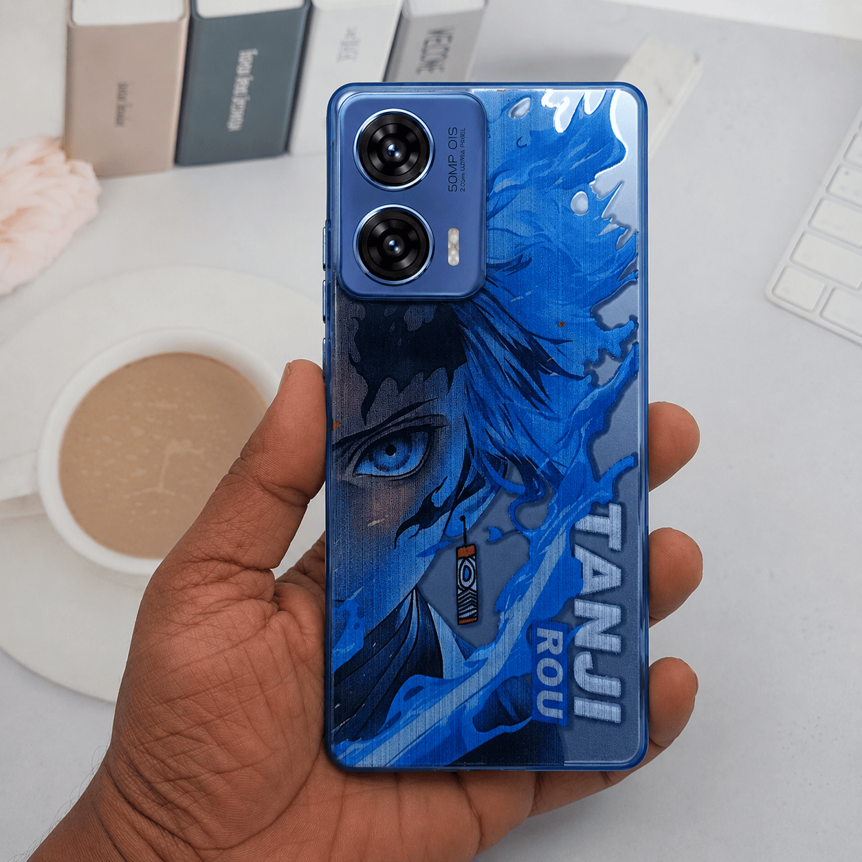 3D ANIME Print Phone Case for Moto Edge 50 Fusion Back Cover 5 Onezeros.in