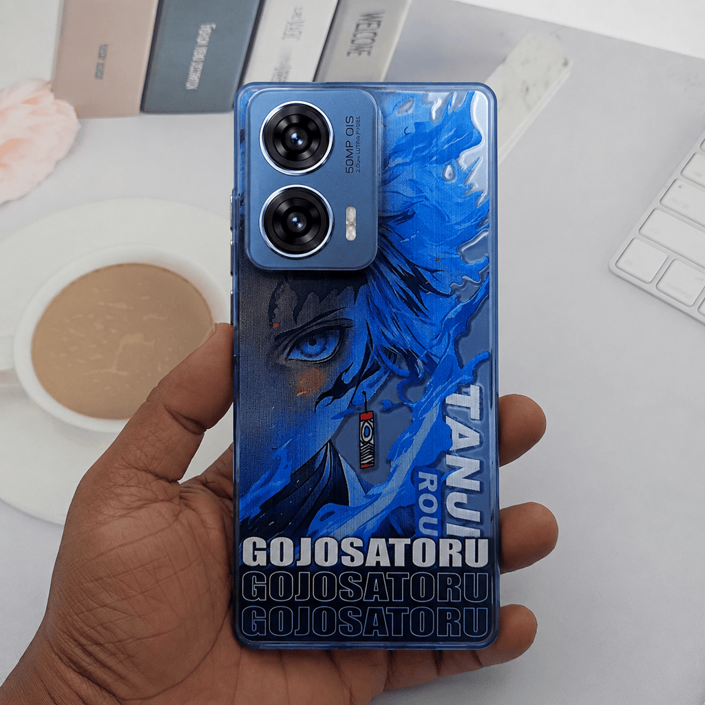 3D ANIME Print Phone Case for Moto Edge 50 Fusion Back Cover Onezeros.in