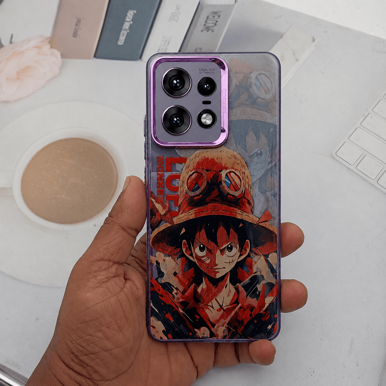 3D ANIME Print Phone Case for Moto Edge 50 Pro Back Cover 6 Onezeros.in