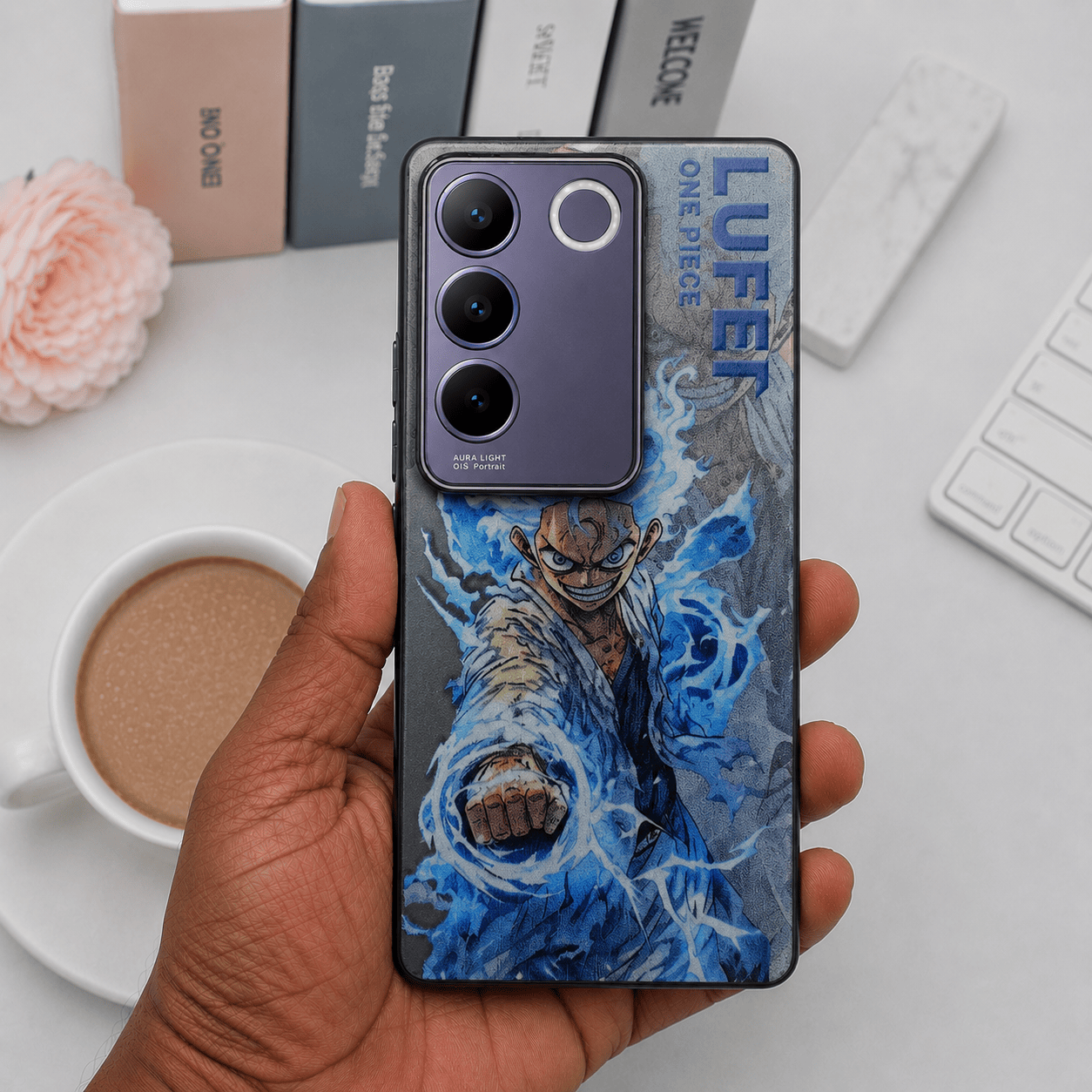 3D ANIME Print Phone Case for Vivo V27 Back Cover 4 Onezeros.in