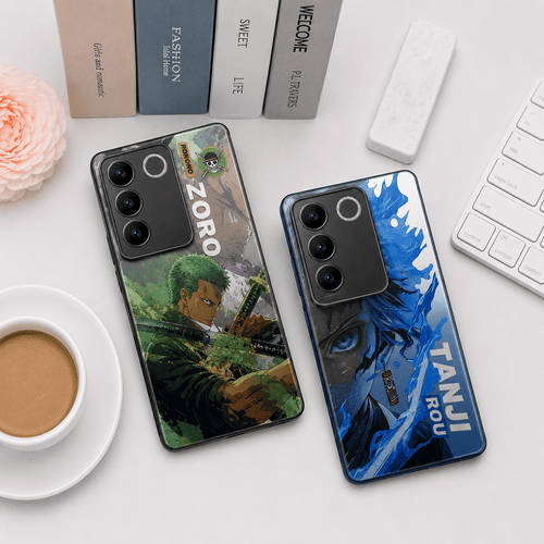 3D ANIME Print Phone Case for Vivo V27 Back Cover Onezeros.in
