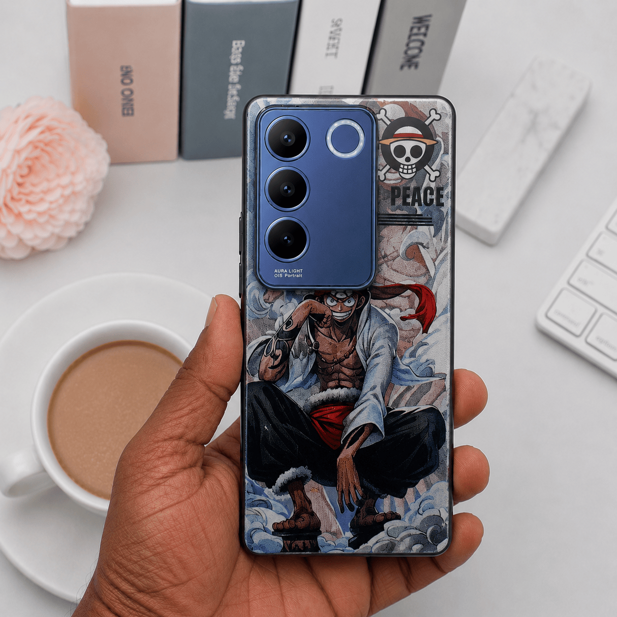 3D ANIME Print Phone Case for Vivo V27 Back Cover 10 Onezeros.in