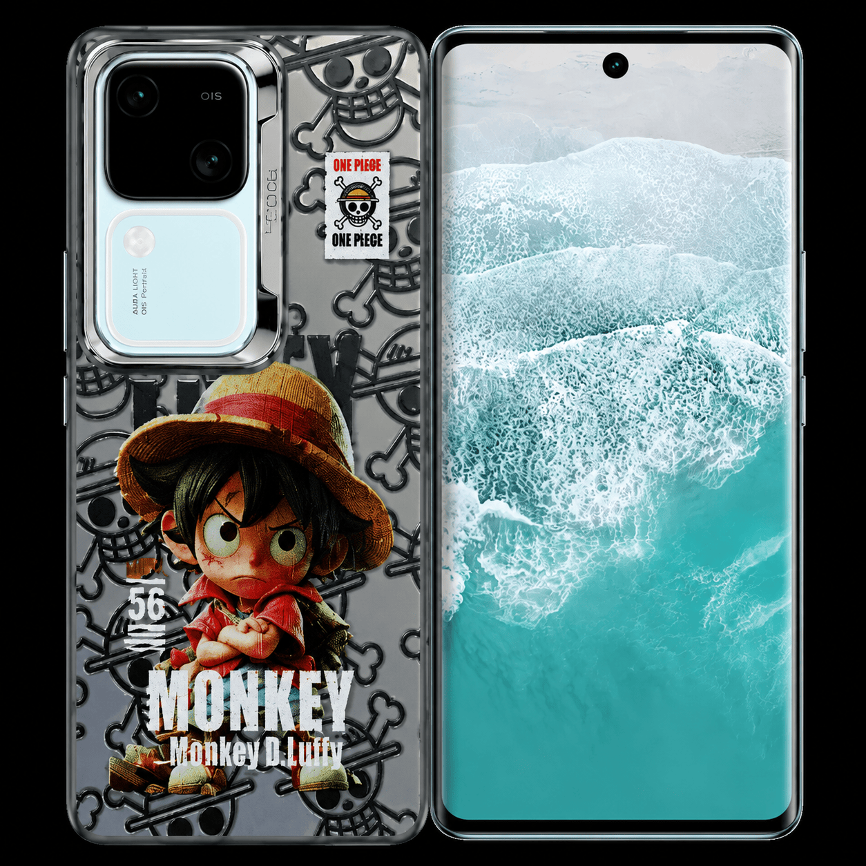 3D ANIME Print Phone Case for Vivo V30 Back Cover Onezeros.in