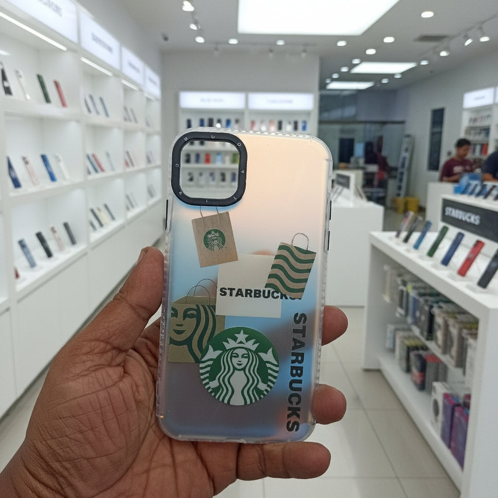 3D Starbucks Mobile Phone Case for iPhone 11 stylish Back Cover 3 Onezeros.in