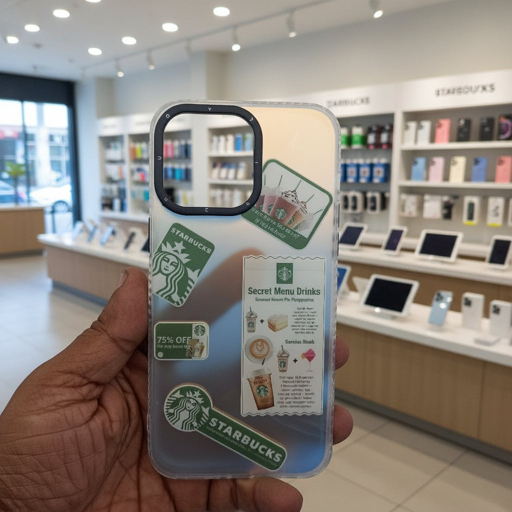 3D Starbucks Mobile Phone Case for iPhone 14 Pro Max Stylish Back Cover 6 Onezeros.in