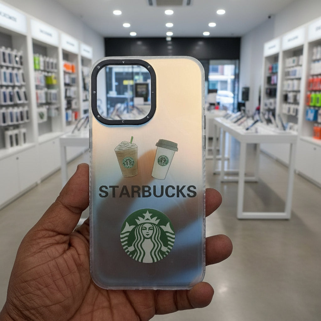 3D Starbucks Mobile Phone Case for iPhone 14 Pro Max Stylish Back Cover 10 Onezeros.in
