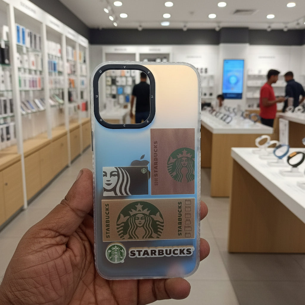 3D Starbucks Mobile Phone Case for iPhone 14 Pro Max Stylish Back Cover 7 Onezeros.in