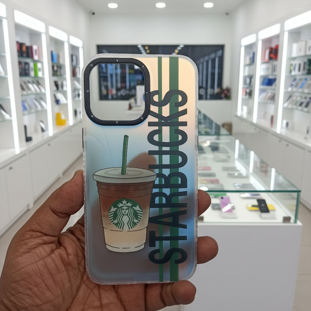 3D Starbucks Mobile Phone Case for iPhone 14 Pro Max Stylish Back Cover 8 Onezeros.in