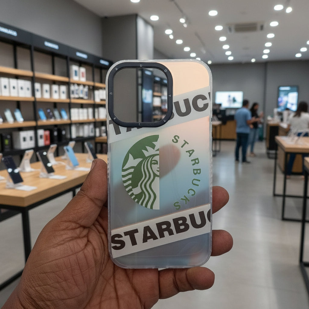 3D Starbucks Mobile Phone Case for iPhone 14 Pro Stylish Back Cover 5 Onezeros.in