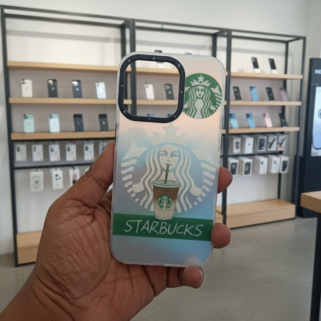 3D Starbucks Mobile Phone Case for iPhone 14 Pro Stylish Back Cover 9 Onezeros.in