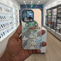 3D Starbucks Mobile Phone Case for iPhone 14 Pro Stylish Back Cover 2 Onezeros.in