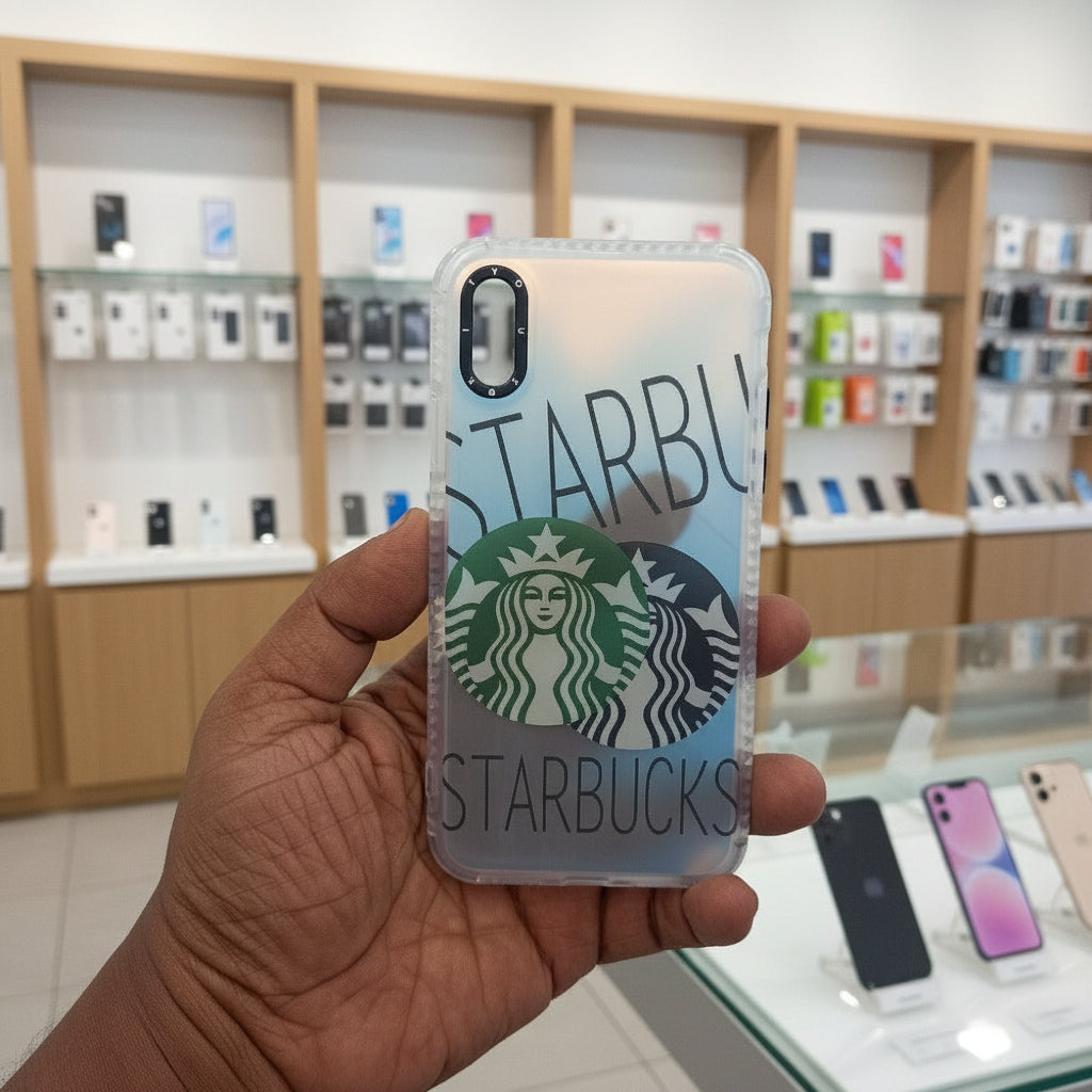 3D Starbucks Mobile Phone Case for iPhone X/XS stylish Back Cover 7 Onezeros.in