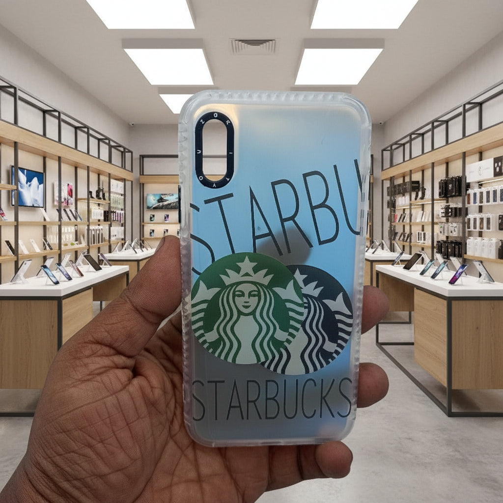 iPhone X / XS Starbucks Back Cover | Designer TPU Phone Case