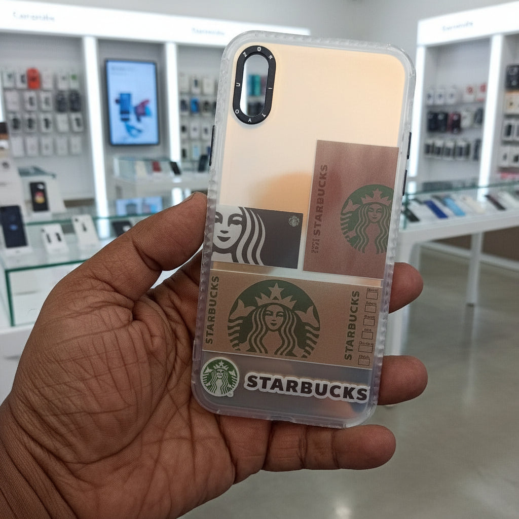 3D Starbucks Mobile Phone Case for iPhone X/XS stylish Back Cover 4 Onezeros.in