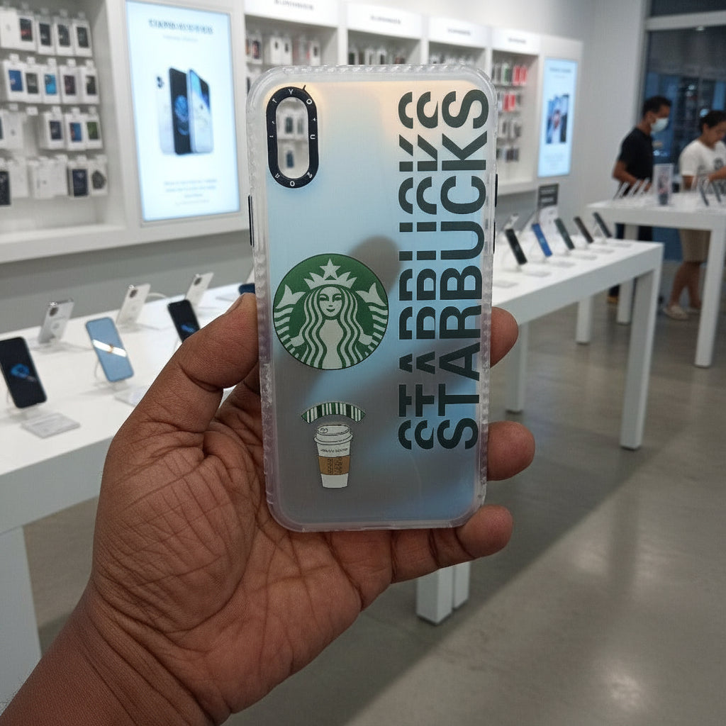 3D Starbucks Mobile Phone Case for iPhone X/XS stylish Back Cover 5 Onezeros.in