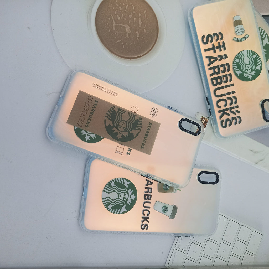 3D Starbucks Mobile Phone Case for iPhone XS Max Stylish Back Cover Onezeros.in