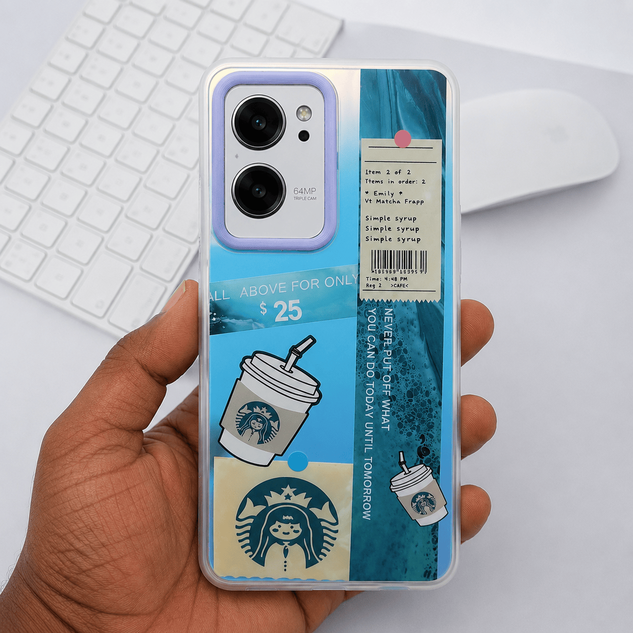 3D Starbucks Mobile Phone Case for OnePlus Nord CE 2 5G Stylish Back Cover Onezeros.in