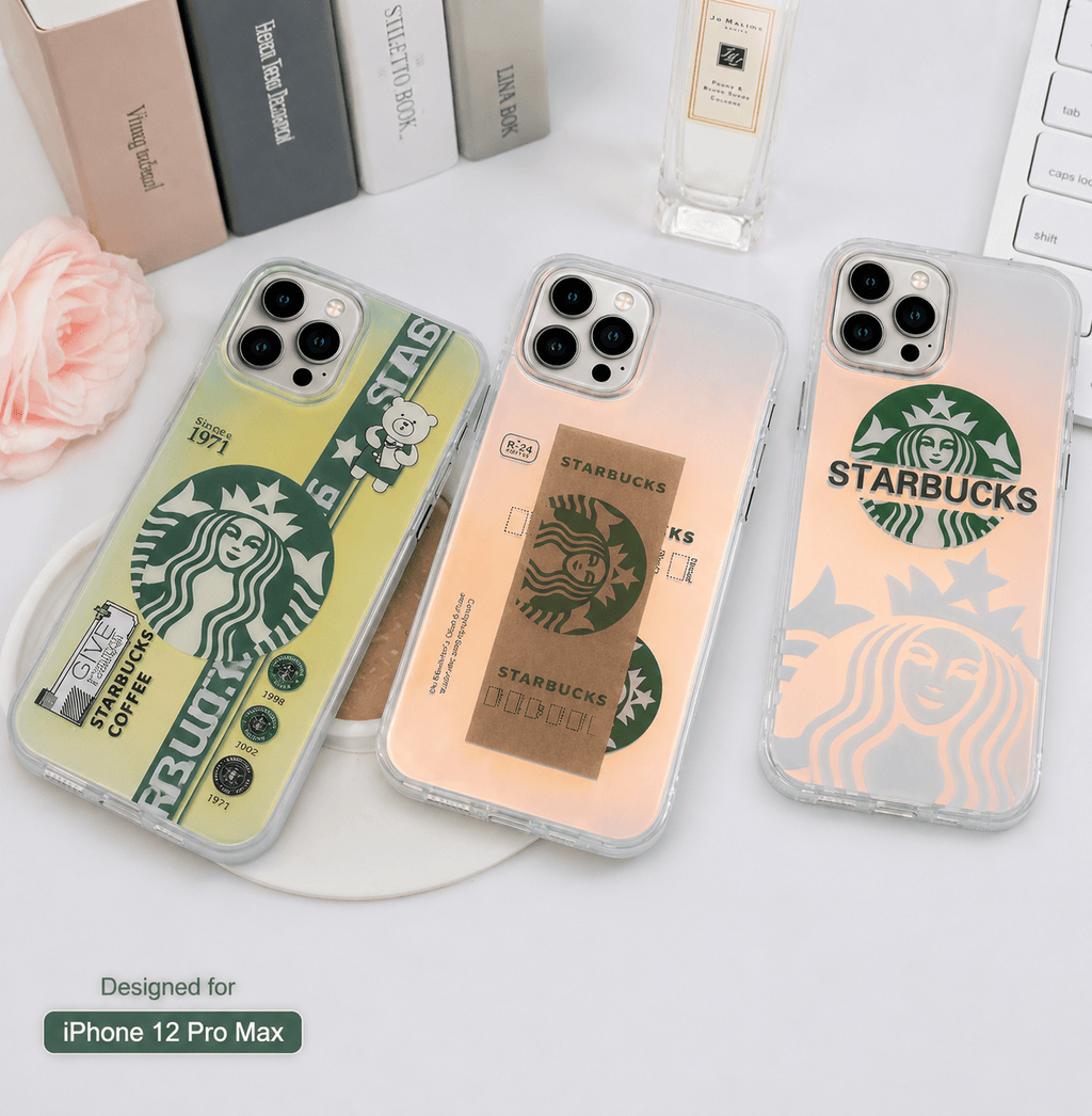 3D Starbucks Phone Case for iPhone 12 Pro Max stylish Mobile Cover Onezeros.in