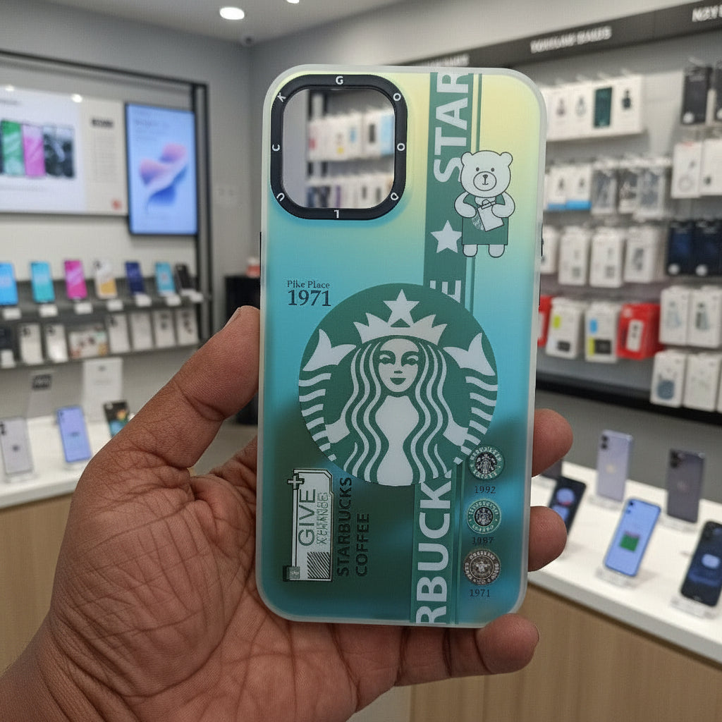 3D Starbucks Phone Case for iPhone 12 Pro Max stylish Mobile Cover 3 Onezeros.in