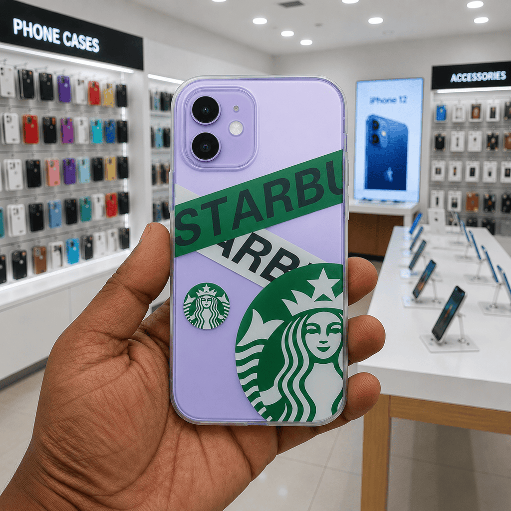 3D Starbucks Phone Case for iPhone 12 Stylish Back Cover Onezeros.in