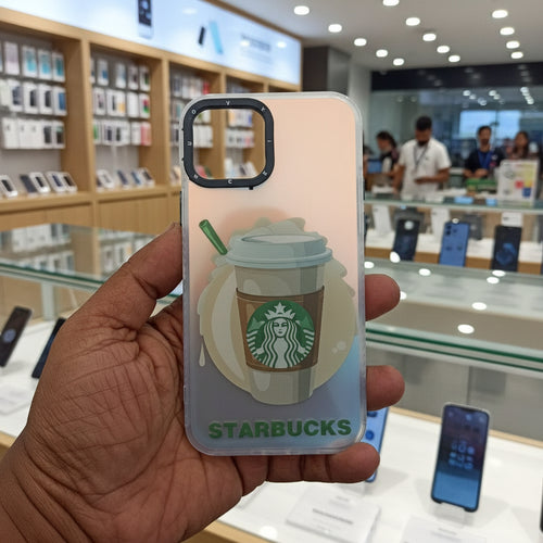 3D Starbucks Phone Case for iPhone 12 Stylish Back Cover 1 Onezeros.in
