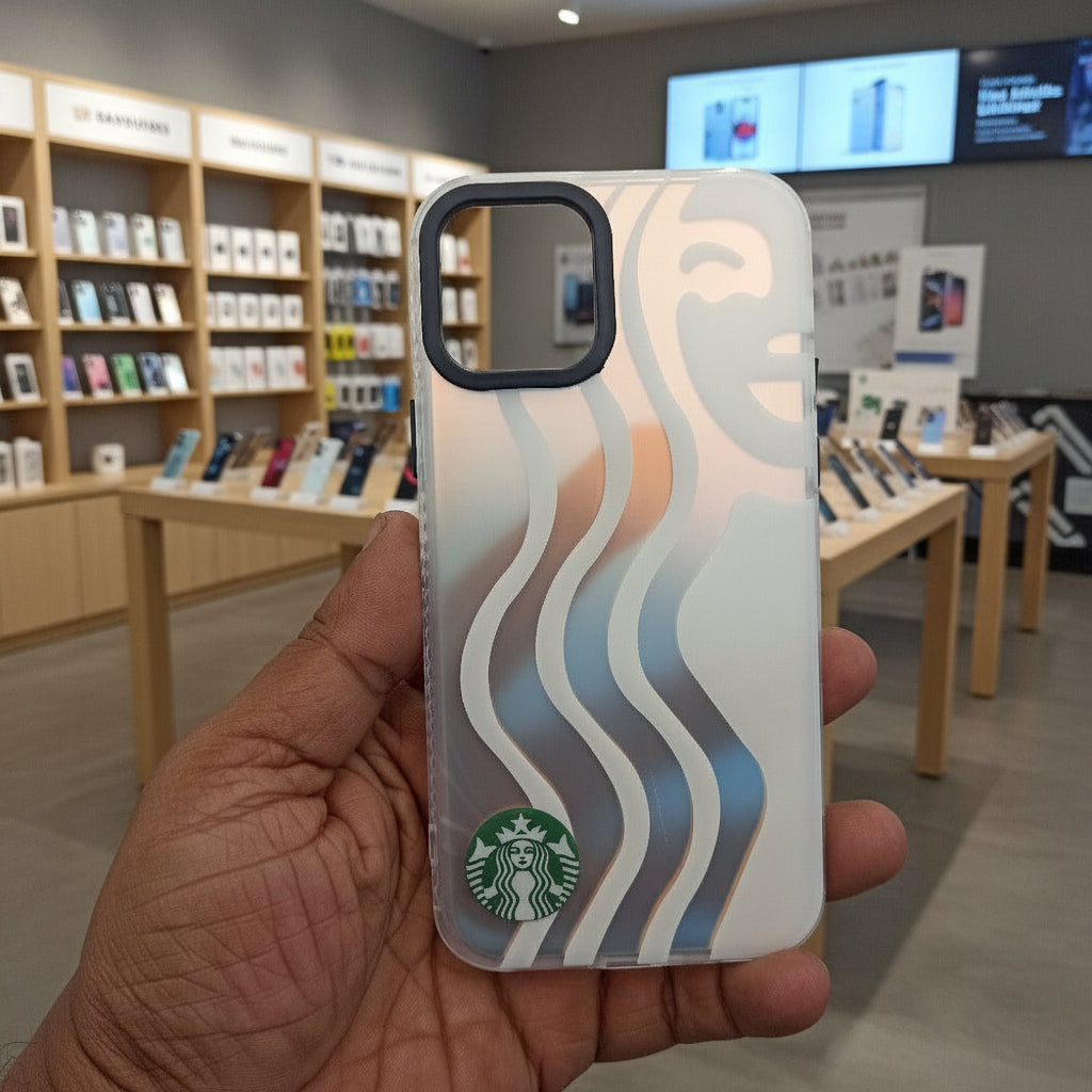 3D Starbucks Phone Case for iPhone 12 Stylish Back Cover 3 Onezeros.in