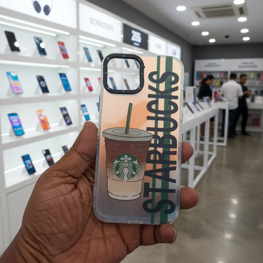 3D Starbucks Phone Case for iPhone 12 Stylish Back Cover 7 Onezeros.in