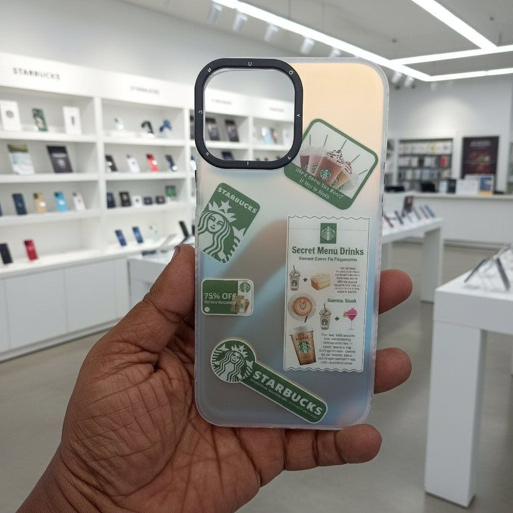 3D Starbucks Phone Case for iPhone 13 Pro Max Stylish Back Cover 2 Onezeros.in