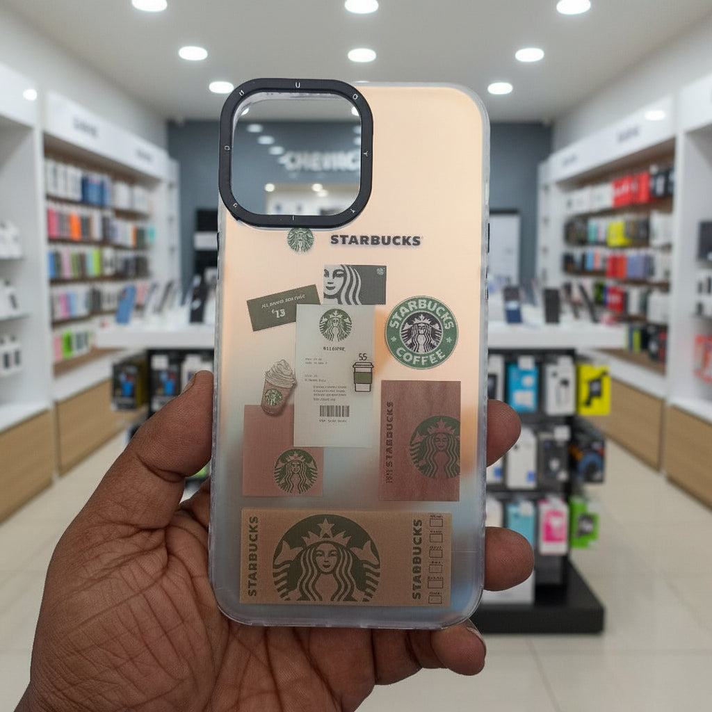 3D Starbucks Phone Case for iPhone 13 Pro Max Stylish Back Cover 3 Onezeros.in