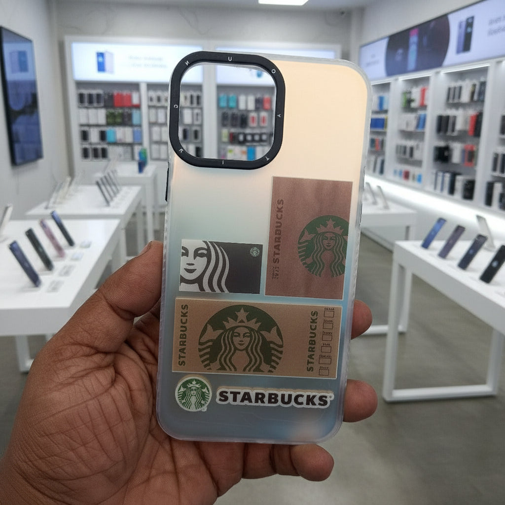 3D Starbucks Phone Case for iPhone 13 Pro Max Stylish Back Cover 4 Onezeros.in