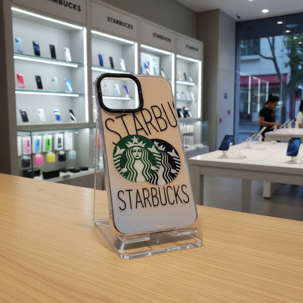 3D Starbucks Phone Case for iPhone 13 Pro Max Stylish Back Cover 1 Onezeros.in