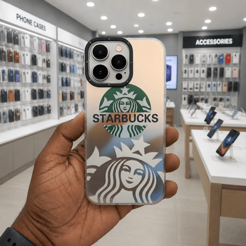 3D Starbucks Phone Case for iPhone 13 Pro Stylish Back Cover Onezeros.in