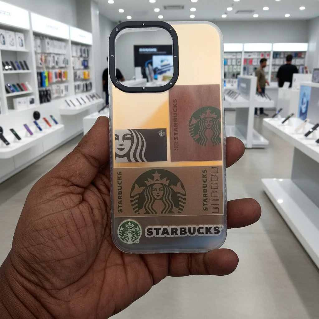 3D Starbucks Phone Case for iPhone 13 Pro Stylish Back Cover 6 Onezeros.in