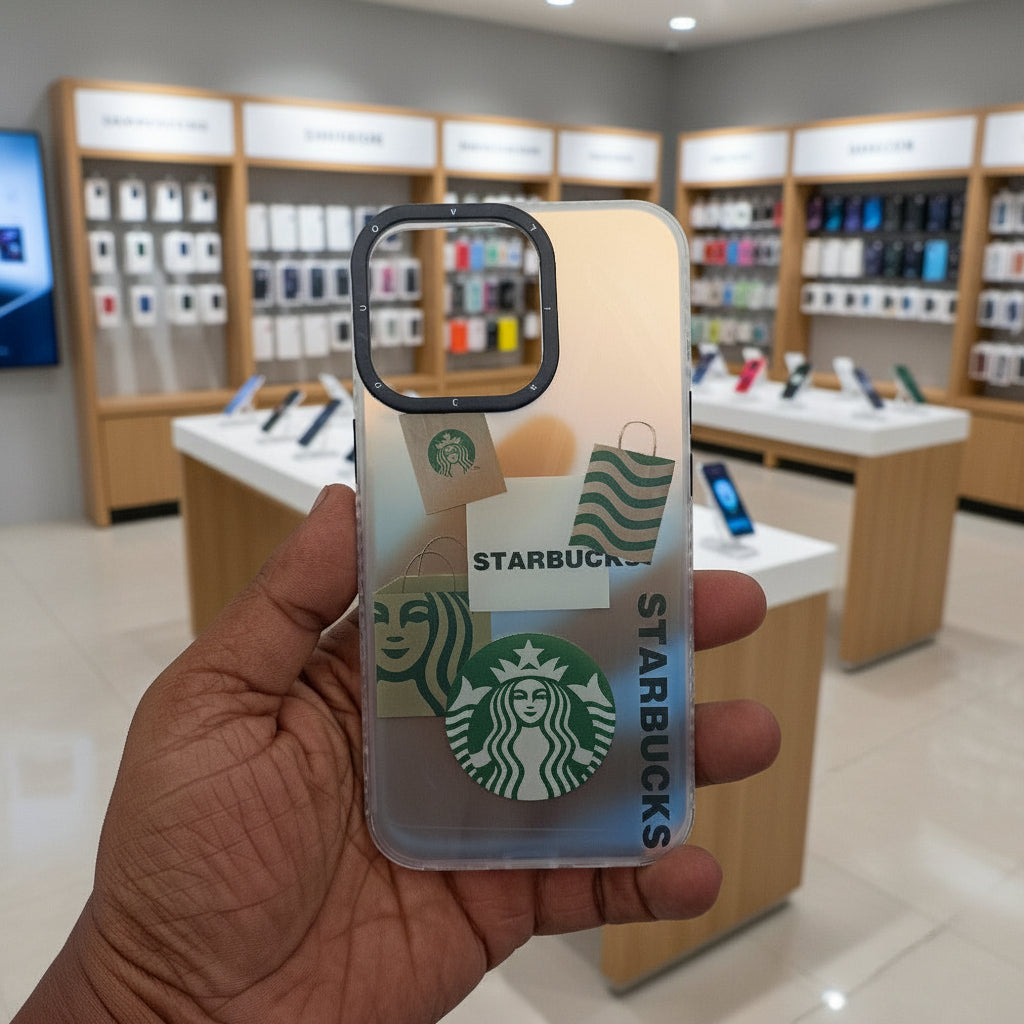 3D Starbucks Phone Case for iPhone 13 Pro Stylish Back Cover 3 Onezeros.in
