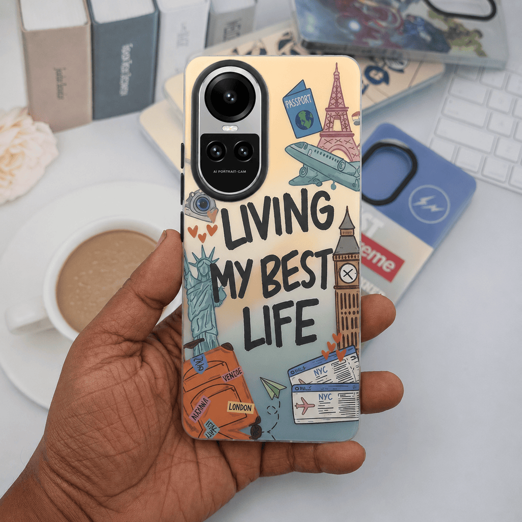 3D Starbucks Phone Case for Reno 10 Mobile Cover Onezeros.in