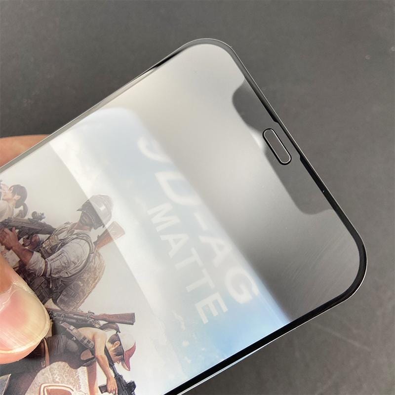 9D-AG Matte Tempered Glass for iPhone 14 Pro Max Screen Protector (Pack of 2) Onezeros.in