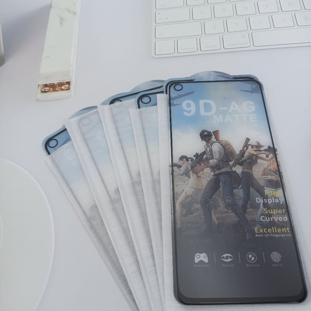 9D-AG Matte Tempered Glass for Realme 9 5G Screen Protector (Pack of 2) Onezeros.in