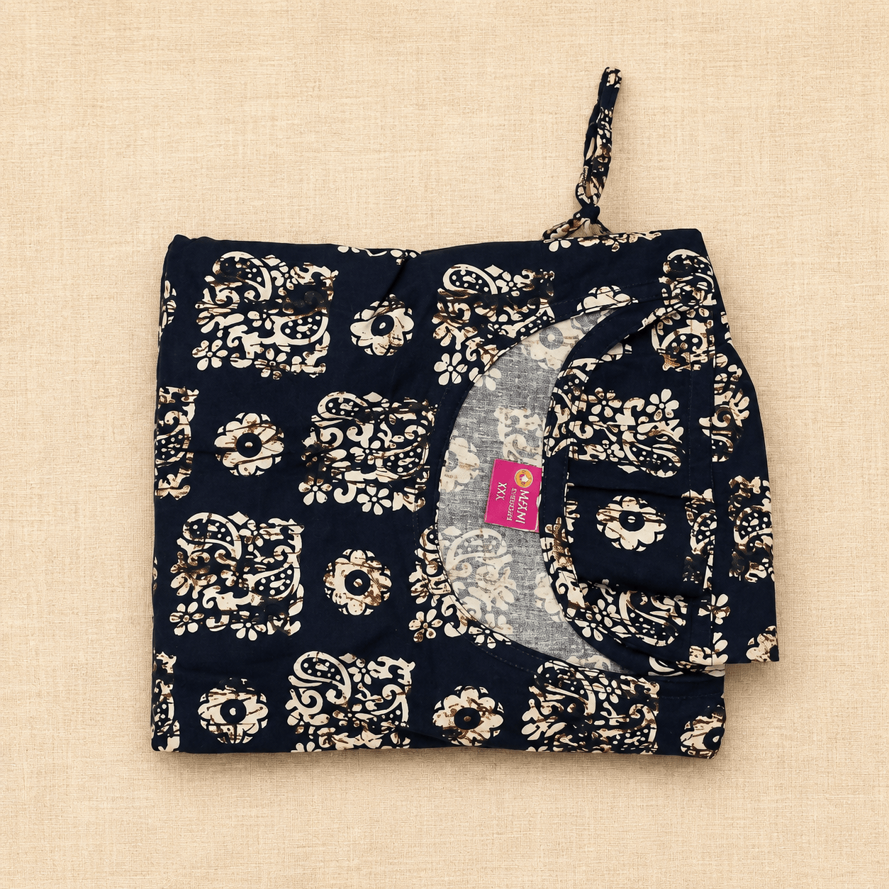 Luxmi Cotton Frock Nighty for Women – Printed Adjustable Robe