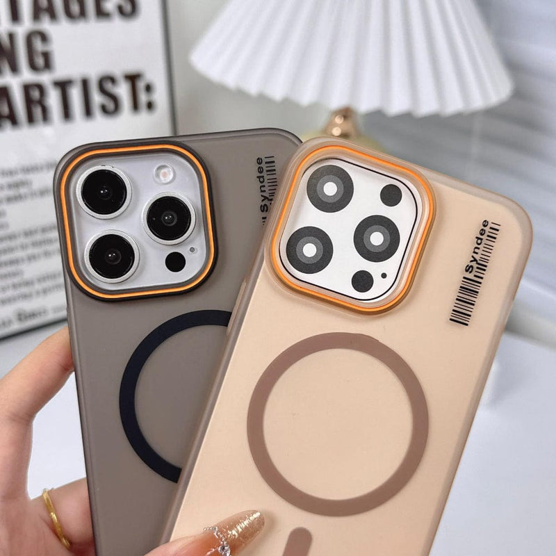 SYNDEE Mate Magsafe Barcode Phone Case for iPhone 17 Back Cover