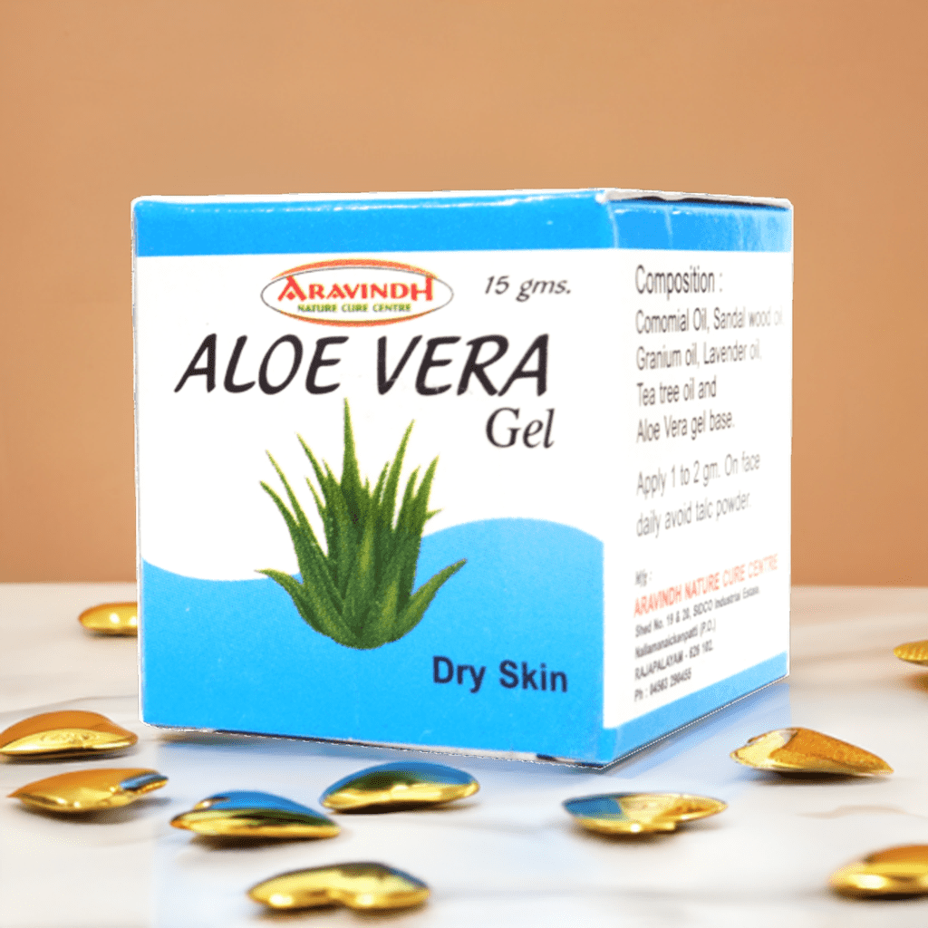 Aloe Vera Gel for Dry Skin – 15 gms Aravindh